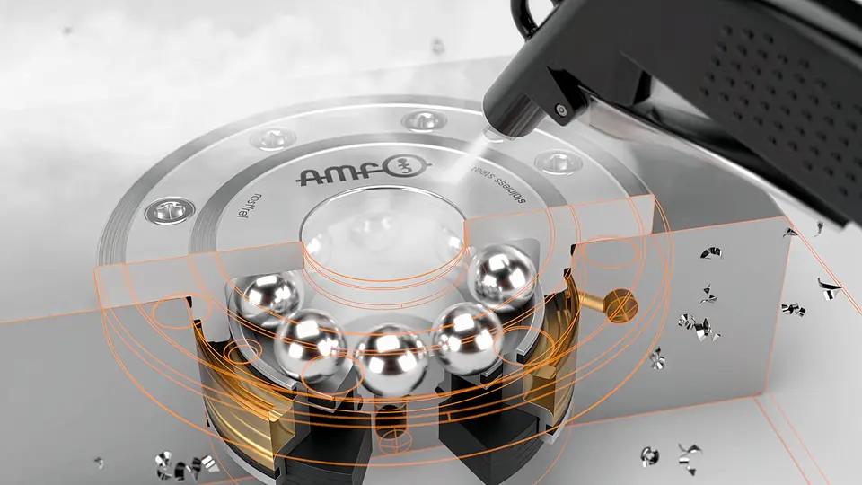 AMF Funktionsanimation in 3D für Zero-Point-Systems, Teil I